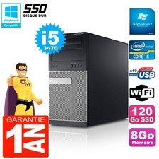 PC Tour DELL 7010 Core I5-3470 RAM 8GB Festplatte 120GB SSD Wifi W7