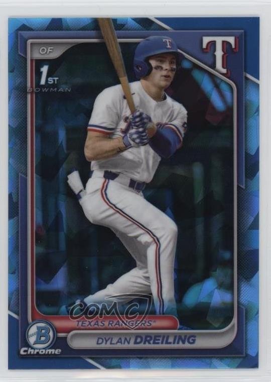 2024 Bowman Chrome Draft Sapphire Edition Dylan Dreiling #BDC-42 1al3