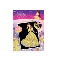 Disney Princess Frozen Sequin Art Craft Kits Belle and Elsa Stunning Gifts 8+