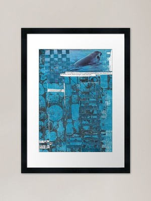 Plastic Oceans Framed Art Print Framed Wall Art Poster Canvas Print Picture