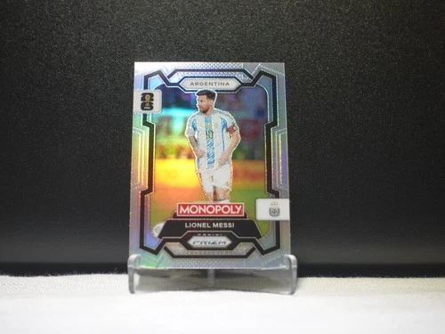 Lionel Messi 2026 FIFA World Cup Monopoly Prizm Silver Prizm – Argentina No. 1