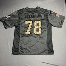 Alejandro Villanueva Pittsburgh Steelers Nike Salute to Service Jersey Size L