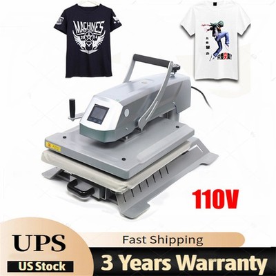 16'' x 20'' Digital T-Shirt Heat Press Sublimation Transfer Machine Swing Away