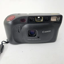 Canon Sure Shot Joy Date Point & Shoot 35mm Film Camera TESTED New Battery! NM