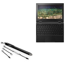 BoxWave Stylus Pen Compatible with Lenovo 500e Mesh Stylus, Jet Black