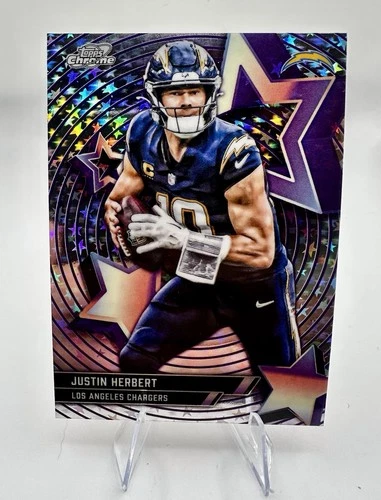 2025 Topps Cosmic Chrome Justin Herbert Base (RAW)