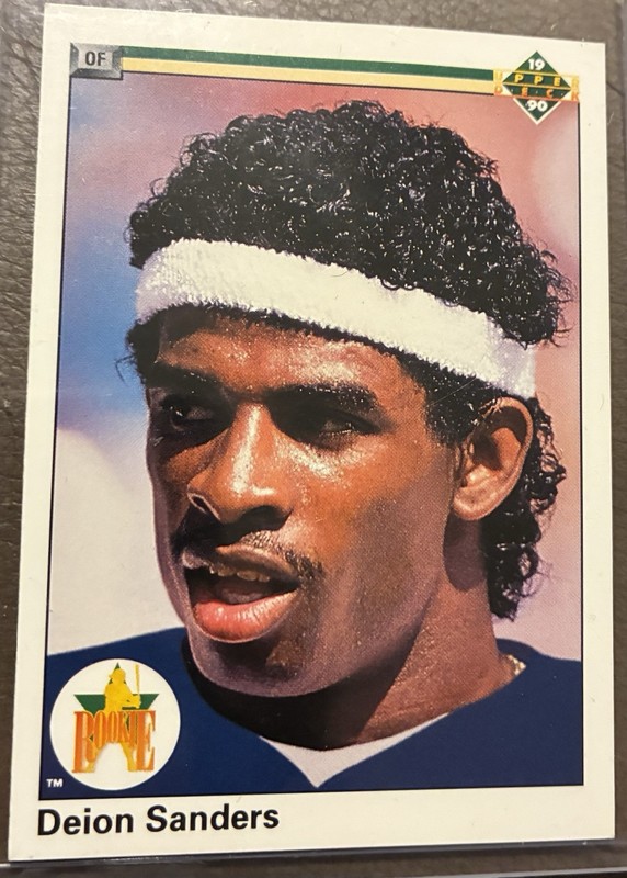 1990 Upper Deck - Star Rookie Deion Sanders #13 (RC)