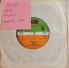 Eruption One Way Ticket Vinyl Record 7" VG/VG K11266 1979