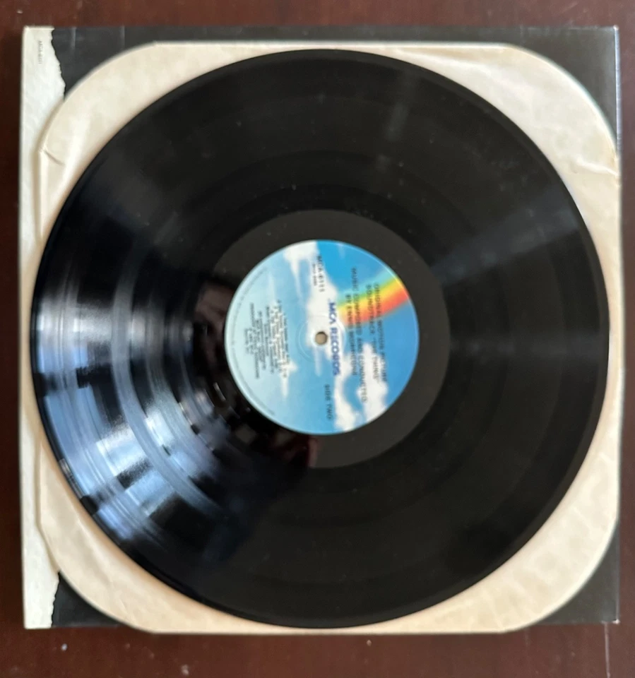 John Carpenter's The Thing 1982 LP soundtrack Ennio Morricone MCA-6111 Promo - Image 3 of 4