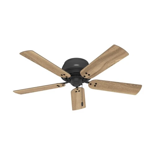 Hunter 52 inch Indoor Ceiling Fan with LED Lights - Black Ceiling Fan with Pu... - Picture 9 of 12