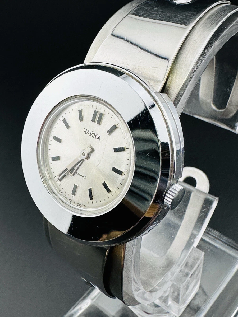 Mechanical Hand-Winding Bangle Wristwatches for Women for  display picture 2
