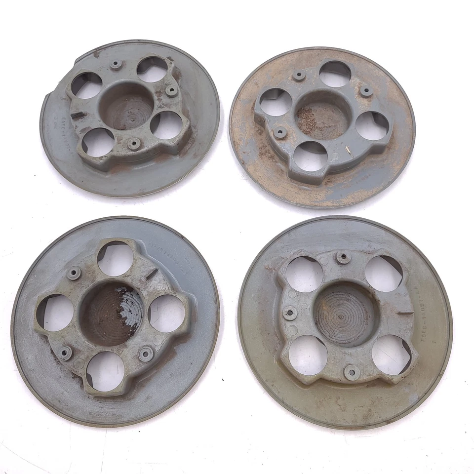 Juego de 4 tapa central Ford Escort Tempo Topaz OEM 1986-1994 E5EC-1A097-AA Foto 2 de 4