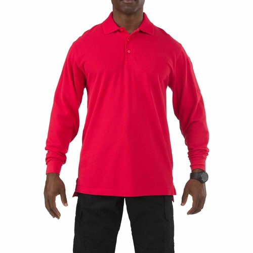 5.11 Tactical Men's Professional Long-Sleeve Tactical Polo Shirt 42056 - Picture 7 of 18