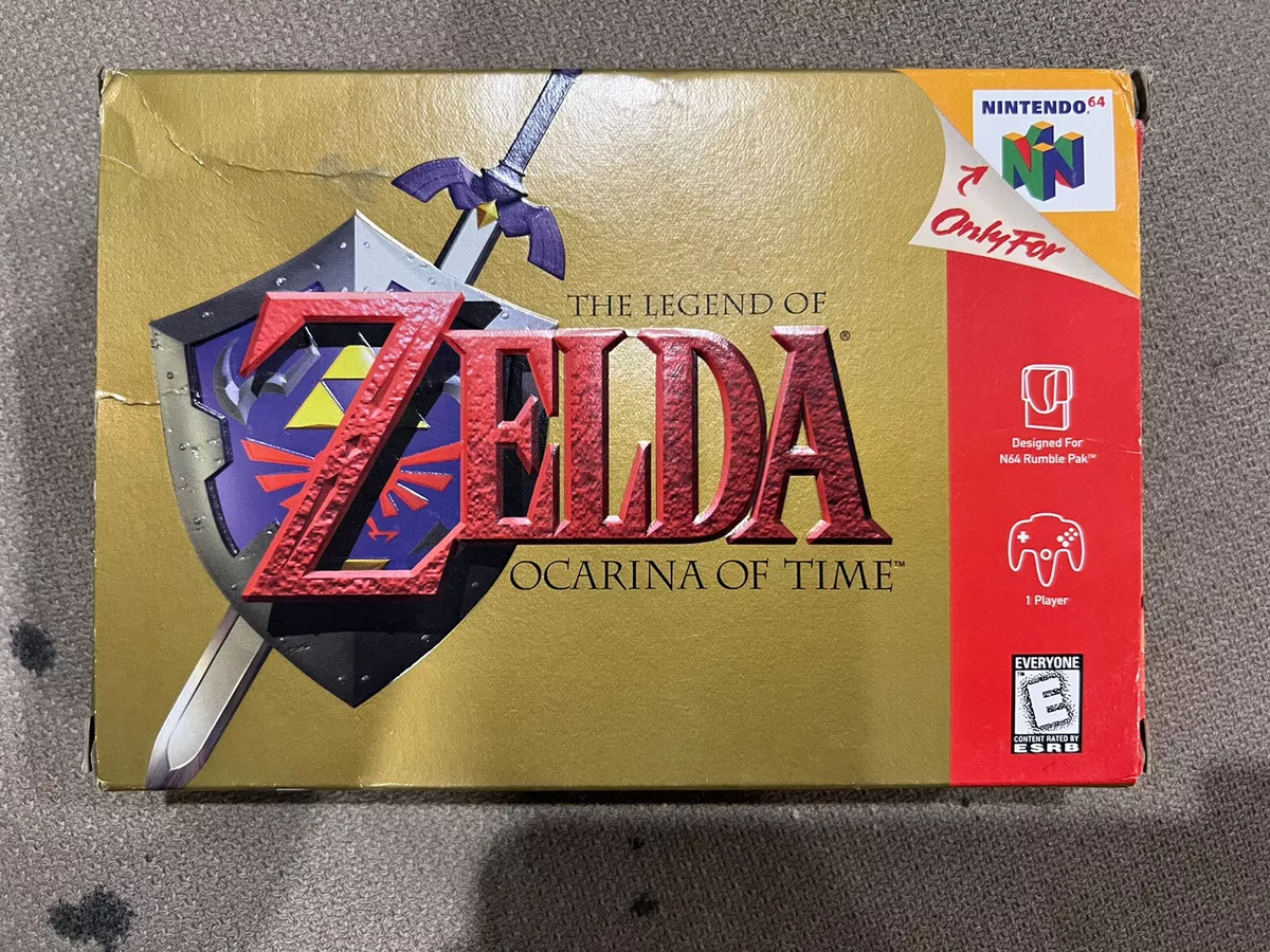 Zelda Ocarina of Time N64 CIB