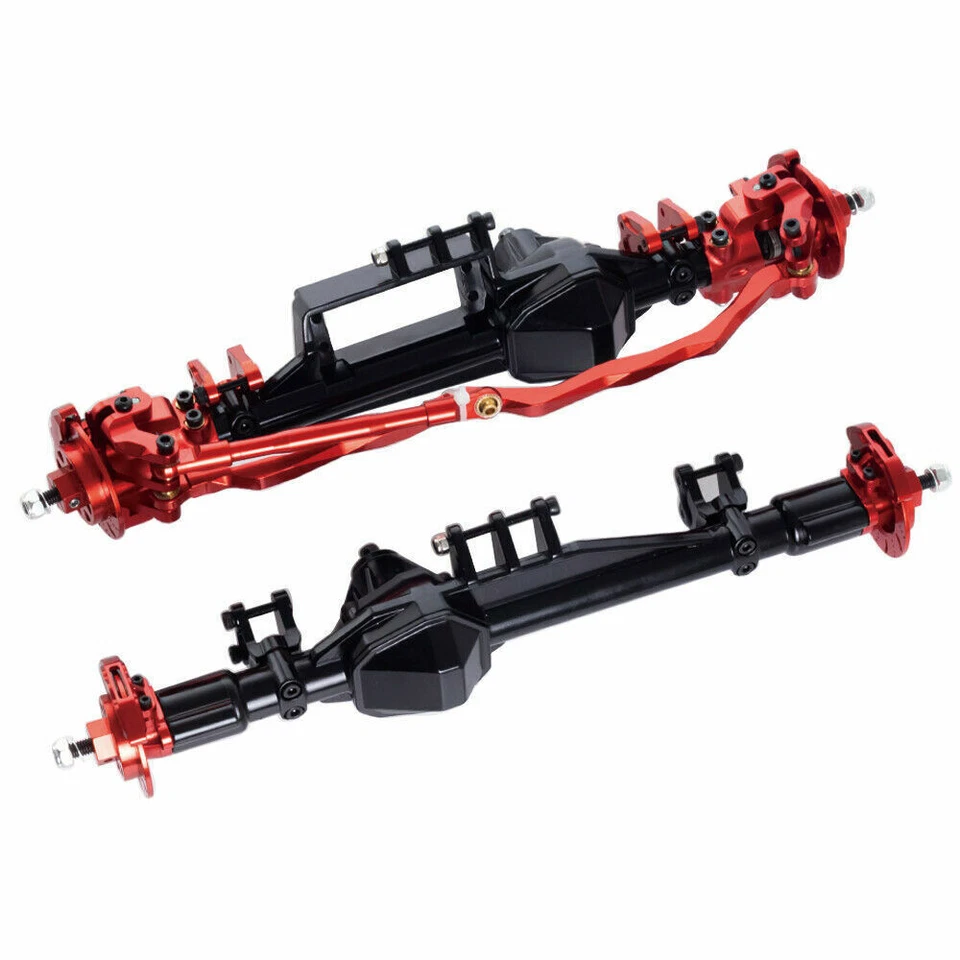 Upgrade AR14B Metal Front Axle Rear Axle for 1/10 RC Crawler Axial RBX10 Ryft - Image 2 of 4