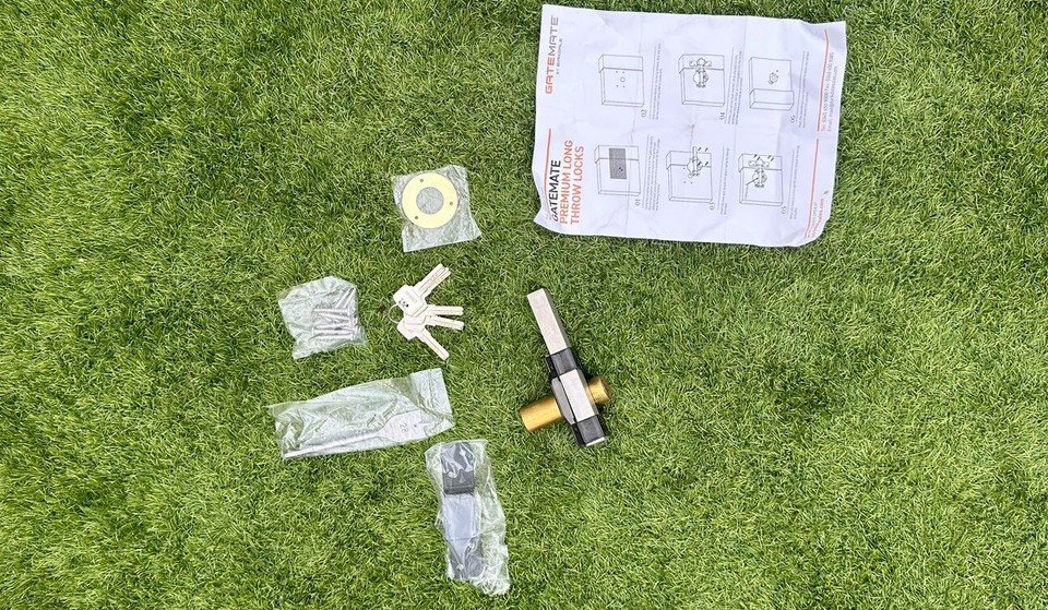 Gatemate Premium Long Throw Lock 50mm & 70mm Security Garden Shed Gate