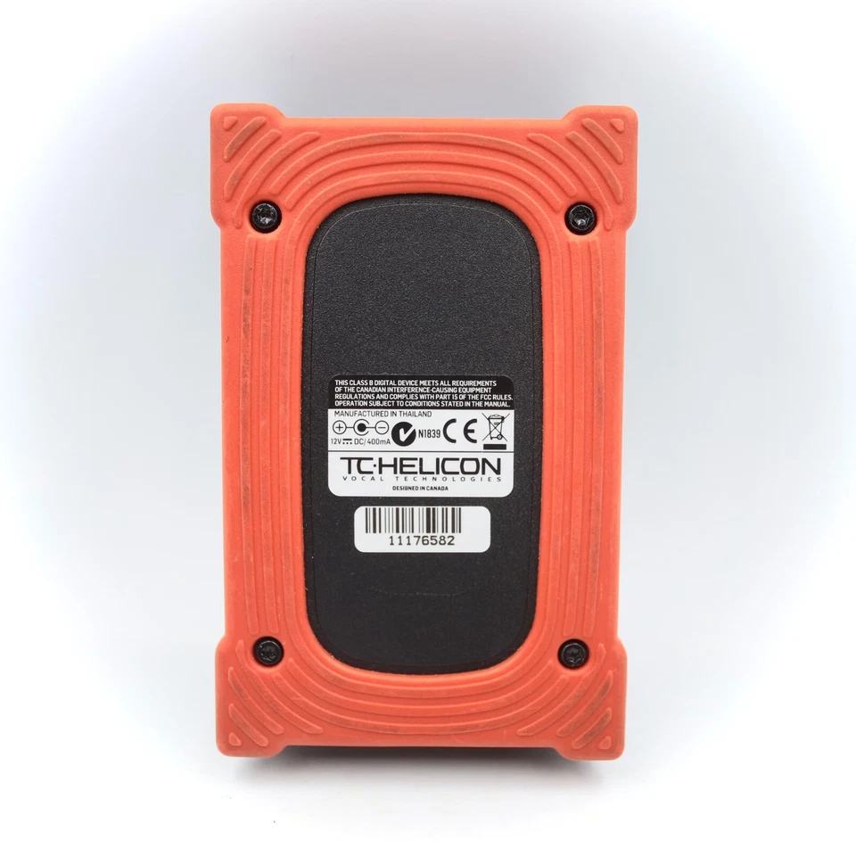 TC HELICON Voicetone R1 Vocal Tuned Reverb Vocal Effect Pedal With Power Supply - Image 4 of 4