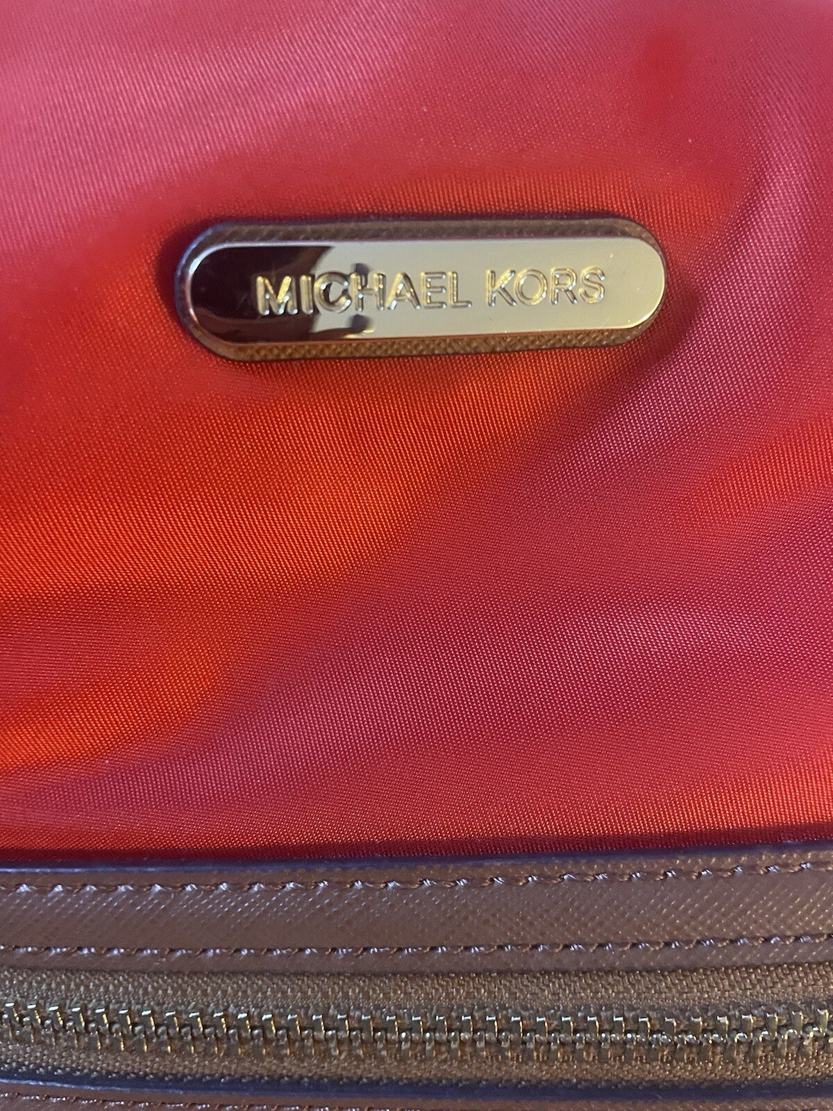 Authentic Michael Kors Purse!!! #0106 Bold Red Or… - image 5