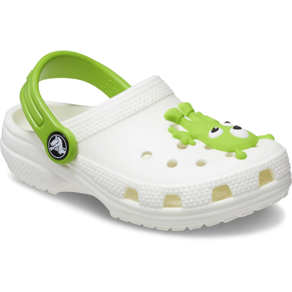 Crocs Boys Classic Alien Character Slip On Clog Sandals