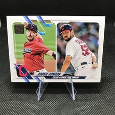2021 Topps Update Rookie Combos #US121 Trevor Stephan Nick Sandlin Cleveland RC