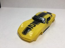 TYCO NOS CORVETTE Body Yellow / Black 2  BRAND NEW old STOCK UNUSED