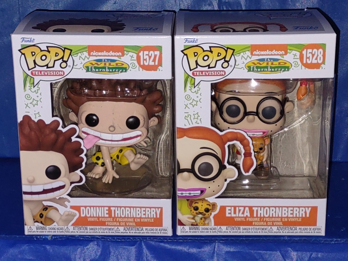 Nickelodeon Wild Thornberry Donnie & Eliza Funko Pop Vinyl Figures