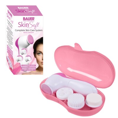Bauer New Professional Complete Skin Care System Silikon Gesichtsreinigungsbürste
