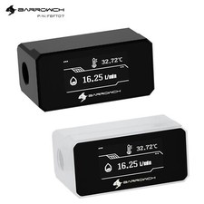 Water Cooler System Monitor Temperature Meter Water Flow OLED Digital Display