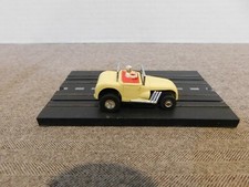 Aurora Thunder Jet Ho Slot Car Hot Rod Roadster Yellow