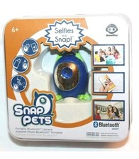 Snap Pets - BLUE CAT Selfies in a Snap Portable Bluetooth Camera "WowWee" Sealed