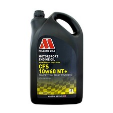 Millers Oils Motorsport CFS 10w-60 10w60 NT+ Full Synthetic Engine Oil - 5L