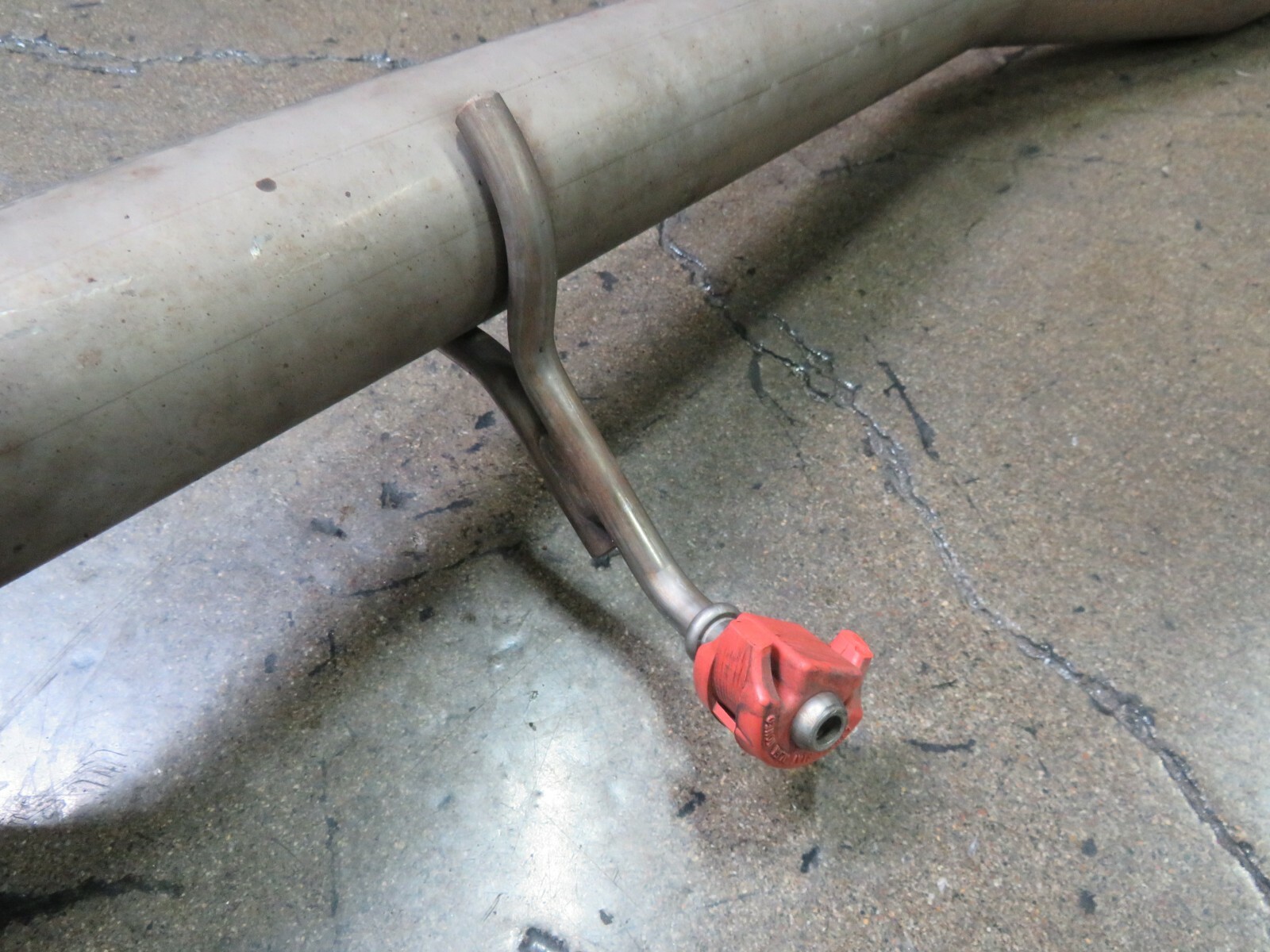 Maserati Levante, LH, Left, Muffler, Used, Dented, P/N 670038671