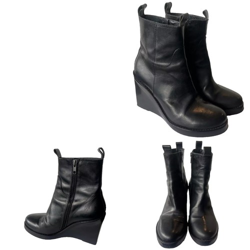 ANN DEMEULEMEESTER Suede Boots Size 36 | eBay