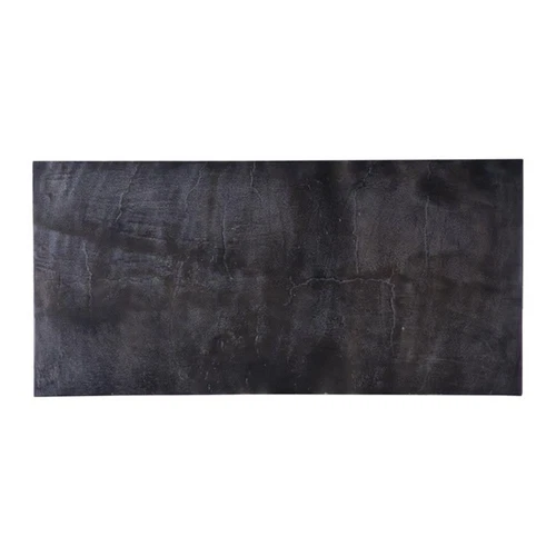 Uttermost Coreene Contemporary Aluminum and Iron Console Table in Black Finish - Picture 4 of 5