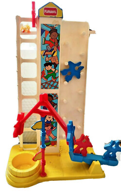 Playskool  Tumbling Daredevils Spin Tumble Twirl Fun Circus 1994 Vintage Playset