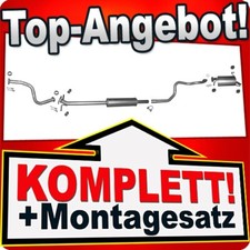 Auspuff +Rohr für SUZUKI SWIFT IV 1.2 10.2010-12.2016 Auspuffanlage