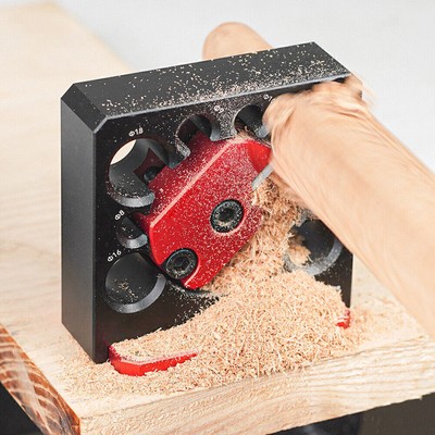 Adjustable Doweling Jig with Carbide Blade Dowel Maker Compact for Woodworking