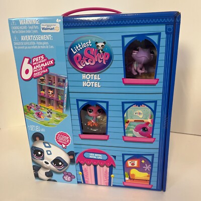 2024 Littlest Pet Shop G7 LPS Hotel Playset Canadian Walmart