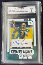 Trey Lance Auto GMA 9 2021 Panini Contenders ...