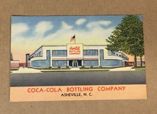 ASHEVILLE N.C.  COCA~COLA BOTTLING COMPANY   POST CARD