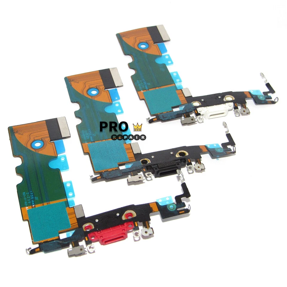 Conector de base de puerto de carga OEM conector de audio micrófono cable flexible para iPhone SE 2020 Foto 4 de 4