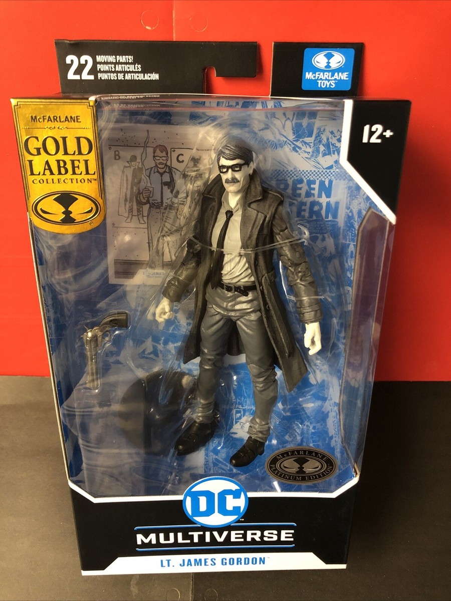 McFarlane DC Multiverse Lt. James Gordon Batman Year One Gold