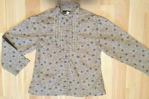 Robe en éponge à taille resserrée imprimé fleurs plates pour fille