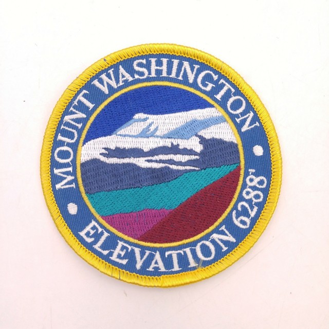 Vintage Patch Mount Washington Elevation 6288 Feet 3" eBay
