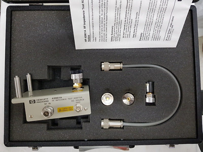 HP 43961A RF Impedance Test Kit 4396x RF Impedance Test Kit | eBay