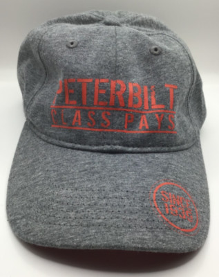 Peterbilt Motors Company Class Pays logo 2015 Sample adjustable strap hat cap