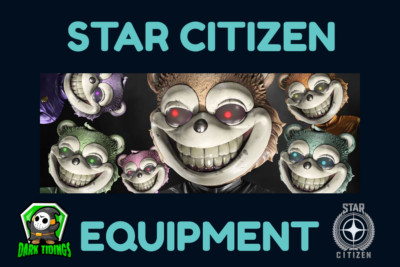 STAR CITIZEN FIELDSBURY DARK BEAR SINISTER HELMET   6 COLORS ADD-ONS ARMOR 
