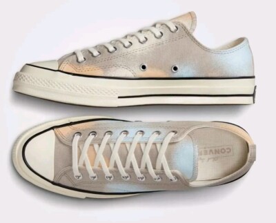 NEW Men's (CHOOSE SZ) CONVERSE Chuck 70 Low Spray Paint - Beach