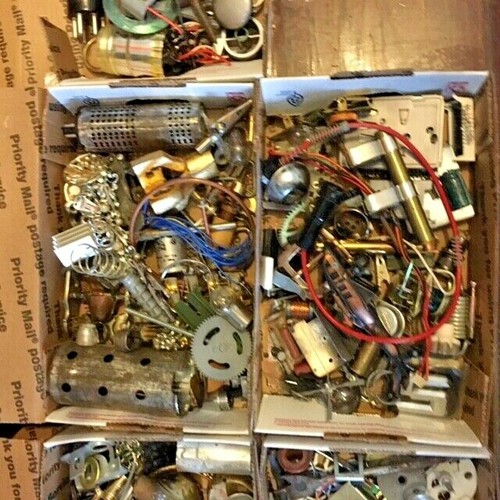 1 Pound lot " Steampunk Parts" for Artists-Treasure Finder network- lot #RT61 - Picture 6 of 6