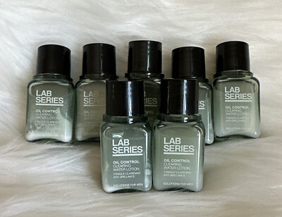 7 x Lab Series Oil Control Clearing Water Lotion 0.2oz/6ml Each Mini/Travel Size